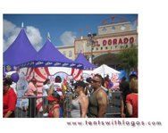 Festival Event Tents for Calle Ocho